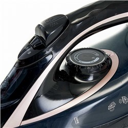 Утюг электрический 2000 Вт DELTA LUX DE-3001 черный с бронзовым