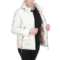 8262 WHITE Куртка демисезонная женская BAOFANI (100 гр. синтепон) размеры 46-48-50-52-54-56