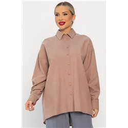 Рубашка Свободное падение (бежевая) Б14191-5М