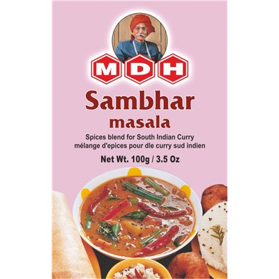 SAMBHAR Masala, MDH (Приправа Для Супа, Махашиан Ди Хатти), 100 г.