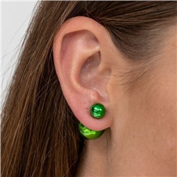 Серьги шарики в стиле диор, арт. 018.679