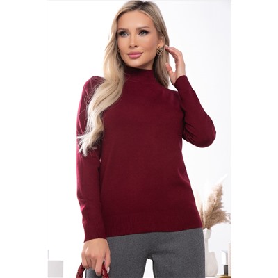 Водолазка Осенняя история (бордовая) Б14542-20М