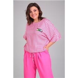Michel chic 1342 розовый, Брюки,  Блуза