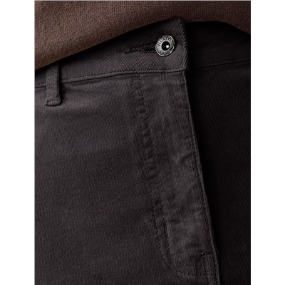 Юбка из эластичного микро-вельвета