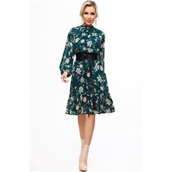 Платье Тёмно-зелёный