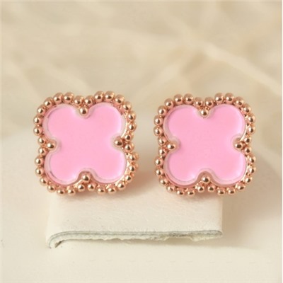 Серьги-гвоздики позолота H01-9054