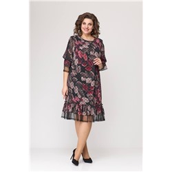 Moda Versal П2205 бордо, Платье