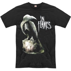 Футболка "In flames" (птица)