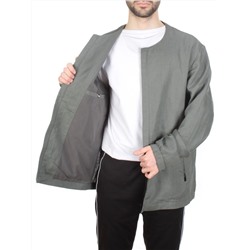 5886L DARK GRAY Ветровка мужская DSG DONG (100% лён) размер 52 российский