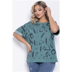 Блуза Симона (олива) Б12293-20