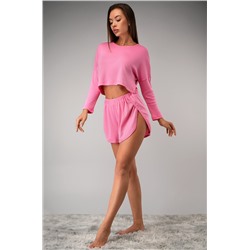 Женская пижама с шортами из ажурного хлопка Happyfox