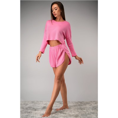 Женская пижама с шортами из ажурного хлопка Happyfox