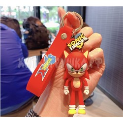 Брелок большой силиконовый с карабином SONIC Соник в ассортименте br_sonic2, br_sonic2