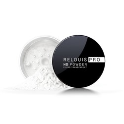 Пудра фиксирующая прозрачная Relouis PRO HD powder