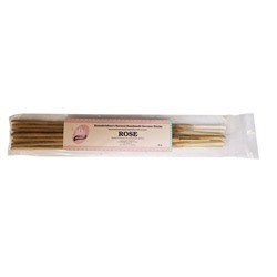 ROSE Ramakrishna's Natural Handmade Incense Sticks (РОЗА натуральные благовония ручной работы, Рамакришна), 20 г.