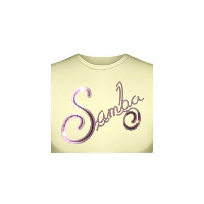 Футболка со стразами "Samba" (Pink)