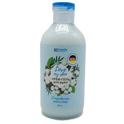 Крем-гель д/душа LOVE MY Очарование мягкости 300ml VILSEN