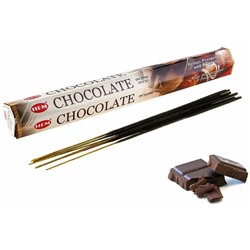 Hem Incense Sticks CHOCOLATE    (Благовония ШОКОЛАД, Хем), уп. 20 палочек.