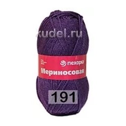 Пряжа Пехорка Мериносовая