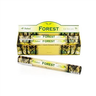 Tulasi FOREST Exotic Incense Sticks, Sarathi (Туласи благовония ЛЕС, Саратхи), уп. 20 палочек.