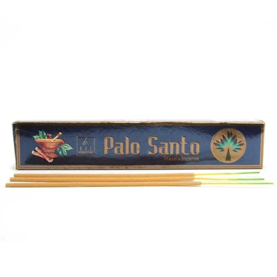 PALO SANTO Masala Incense Sticks, Balaji (ПАЛО САНТО масала благовония, Баладжи), уп. 15 г.