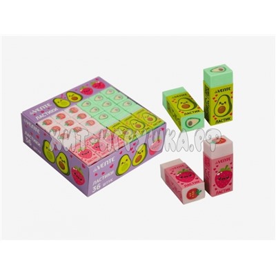 Ластик ECO-PVC 50х21х16 мм Nature's bounty в ассортименте deVente 8030200, 8030200