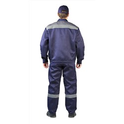 Костюм "ЛЕГИОН" куртка/полукомб. Т.СИНИЙ/СЕРЫЙ