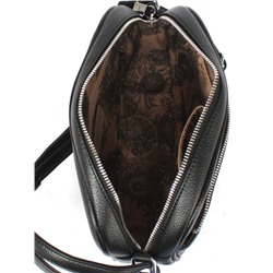 Сумка женская искусственная кожа VSH-V-0281,  1отд,  плечевой ремень,  черный 257422