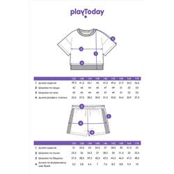 Комплект (Футболка+Шорты) PLAYTODAY #1031181