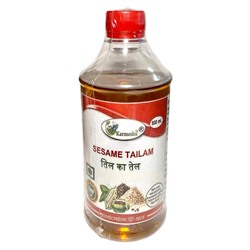 SESAME TAILAM, Karmeshu (КУНЖУТНОЕ МАСЛО, Кармешу), 500 мл.