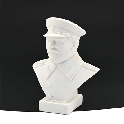 Фигурка из мрамолита "Бюст Сталина" 75*40*95мм
