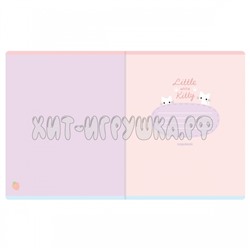 Тетрадь 48 л. клетка мат. лам., выб. УФ-лак "Little kitty" в ассортименте MESHU MS_49770, MS_49770