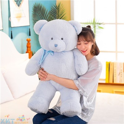 Мягкая игрушка Мишка 90 см mish90, mish90-blue, mish90-pink, mish90-brown, mish90-white