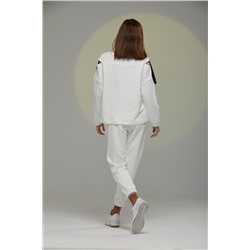 Luna 024 белый, Брюки,  Свитшот