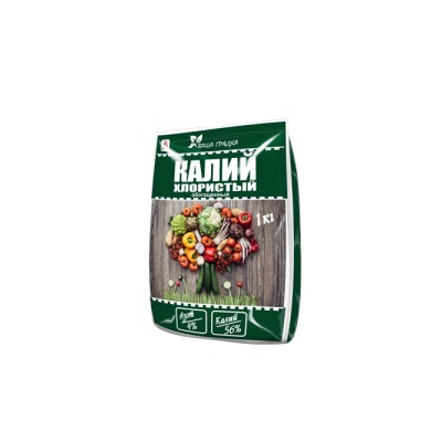Калий Хлористый 1кг Ваша грядка (Вика) 25шт