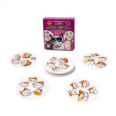 Настольная игра Дабл «Мемы» (20 карточек)