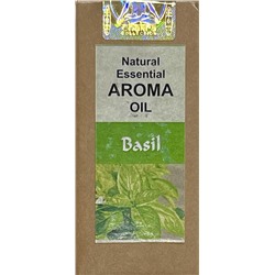 Natural Aroma Oil BASIL, Shri Chakra (Натуральное ароматическое масло БАЗИЛИК, Шри Чакра), 10 мл.
