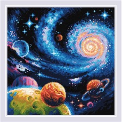 Алмазная мозаика Риолис АМ0047 Иные миры, 40*40 см
