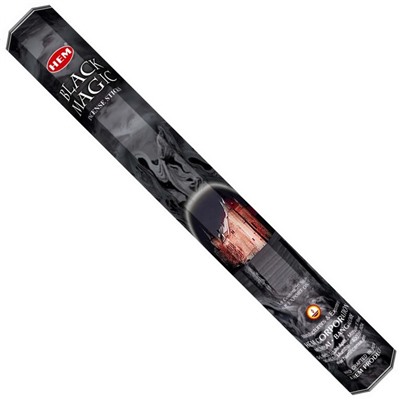 Hem Incense Sticks BLACK MAGIC (Благовония ЧЕРНАЯ МАГИЯ, Хем), уп. 20 палочек.