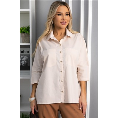 Рубашка классическая Аристократка (бежевая) Б14356-10М