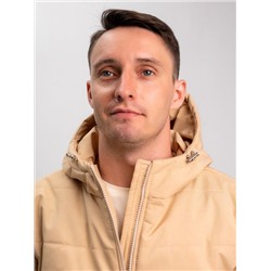 Куртка с капюшоном песочный