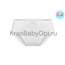 Трусы белые для девочки