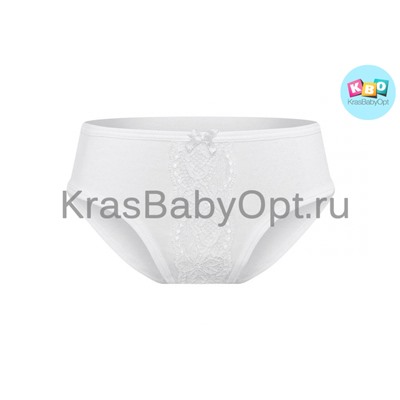 Трусы белые для девочки