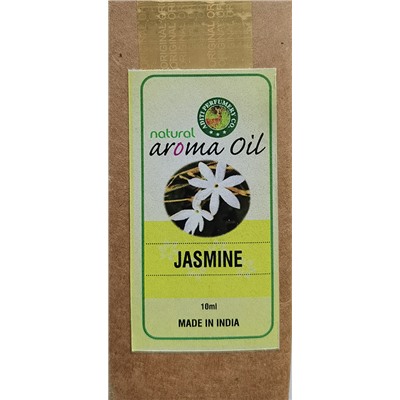JASMINE Natural Aroma Oil, Aditi Perfumery (ЖАСМИН натуральное ароматическое масло), 10 мл.