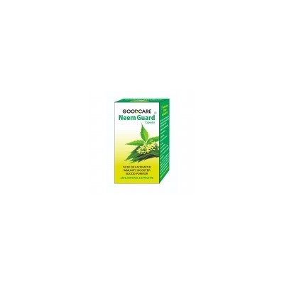 NEEM GUARD Goodсare Baidyanath (Ним Гуард, средство для очищения крови, Бадьянатх), 60 капс.
