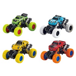 Wincars. Машинка с большими колёсами инерционная металлическая 11см, в ассортименте СА 2871
