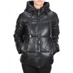 8073 BLACK Куртка демисезонная женская (130 гр. синтепон) размеры 44-46-48-50-52