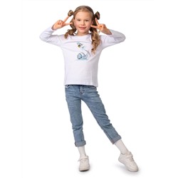 Лонгслив детский Белый