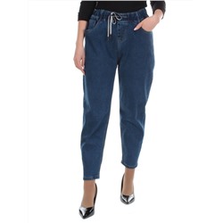 8764 BLUE Джинсы-бананы женские YIEMIEM размер W33