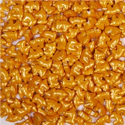 Посыпка кондитерская объемная "Шахматы золотые", 50 гр